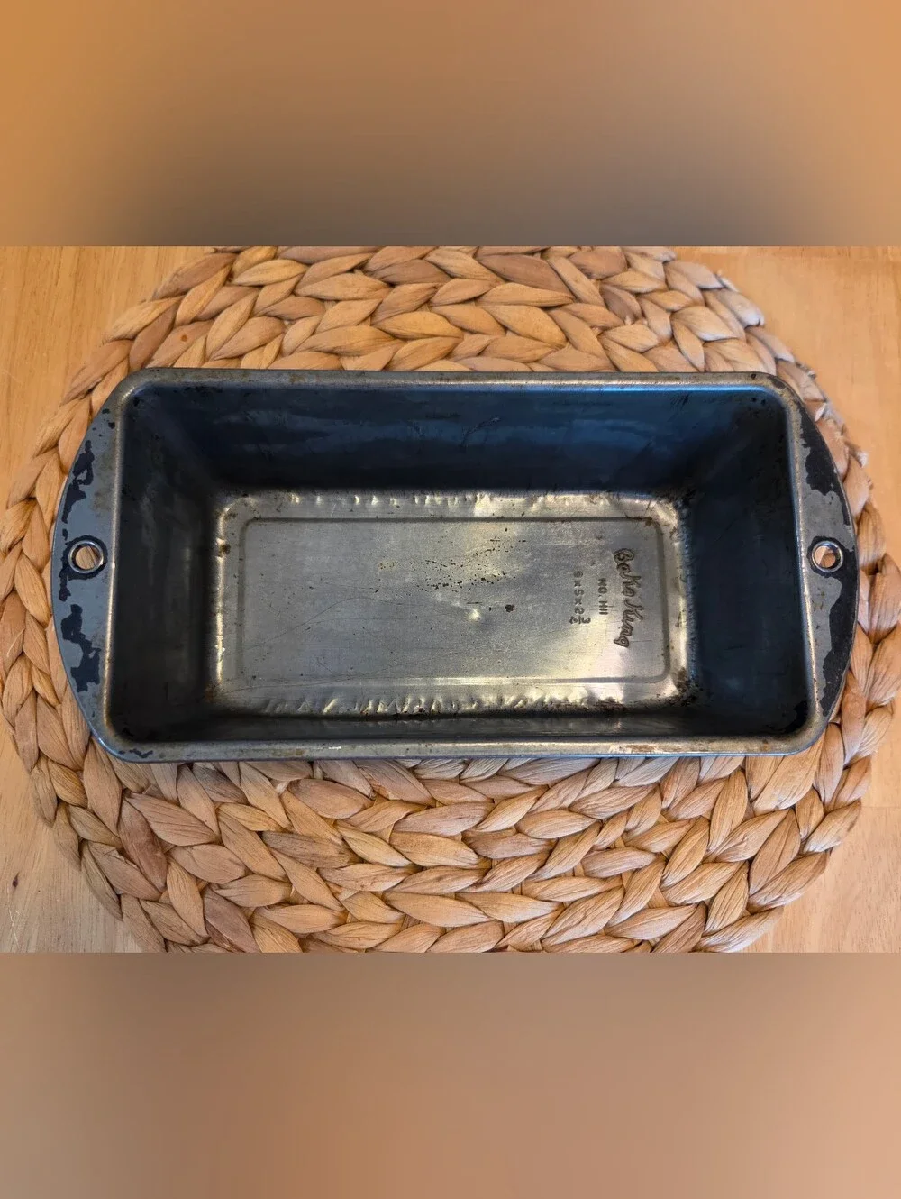 Vintage Bake King Loaf Pan 8x5x2-3/4